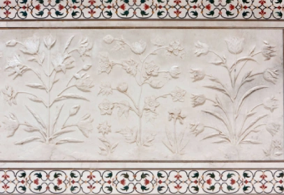 Stone memorial design detail image
